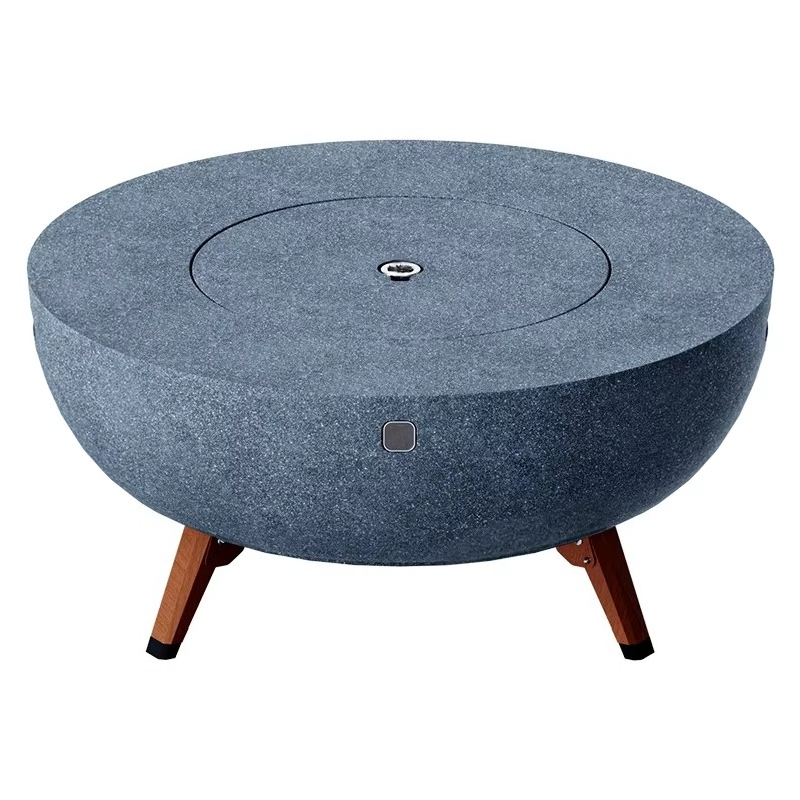 Outdoor Furniture With Fire Pit Table - 81 cm Outdoor-Möbel mit Feuerstelle, Gartentisch