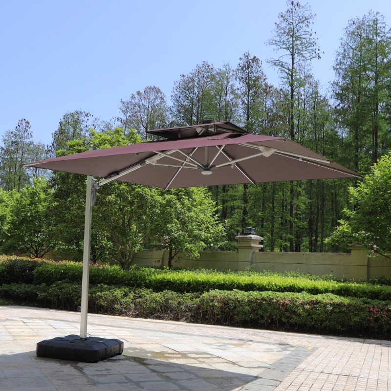 Outdoor Furniture Supplier - Professioneller Schirmlieferant: Outdoor-Sonnenschirm aus Aluminium mit