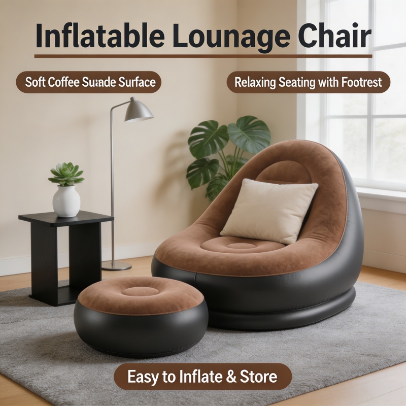 Outdoor Furniture Designer - Aufblasbare Lazy Couch Sofas, faltbarer Liegestuhl,