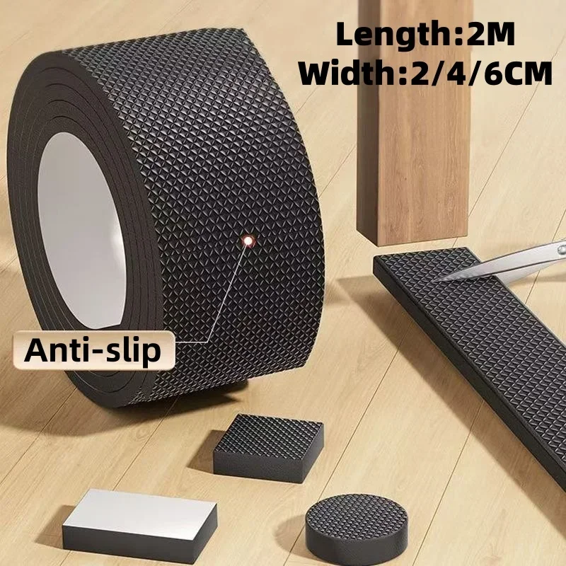 Outdoor Furniture Leg Protectors - Rutschfeste Möbelunterlagen Selbstklebende Gummi-Möbelbeinschützer Robuste Bodenschoner