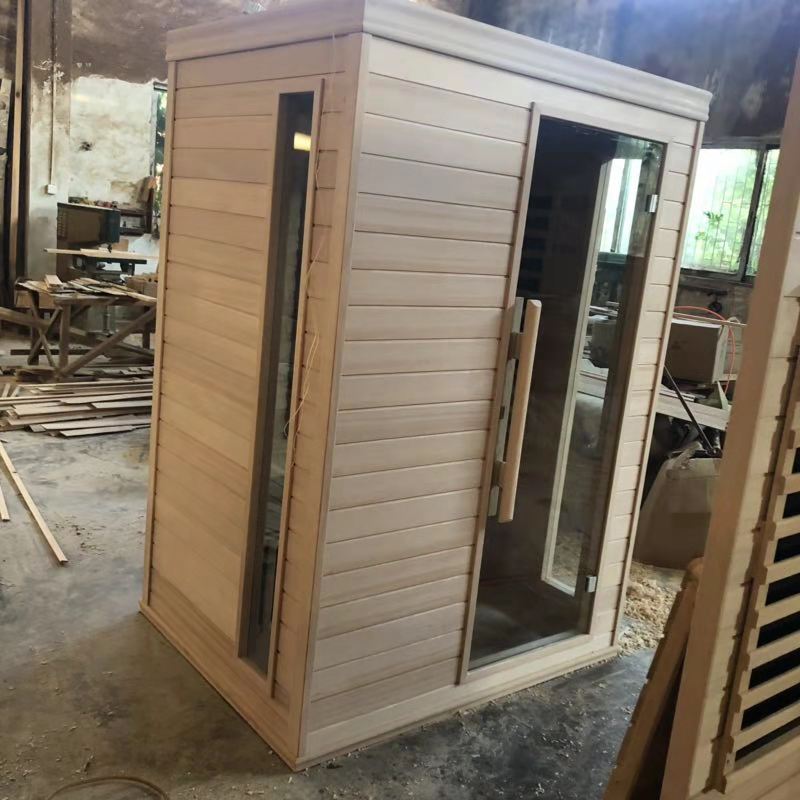 Outdoor Furniture Supplier - 2/3 Personen Hemlock Sauna Outdoor Spa