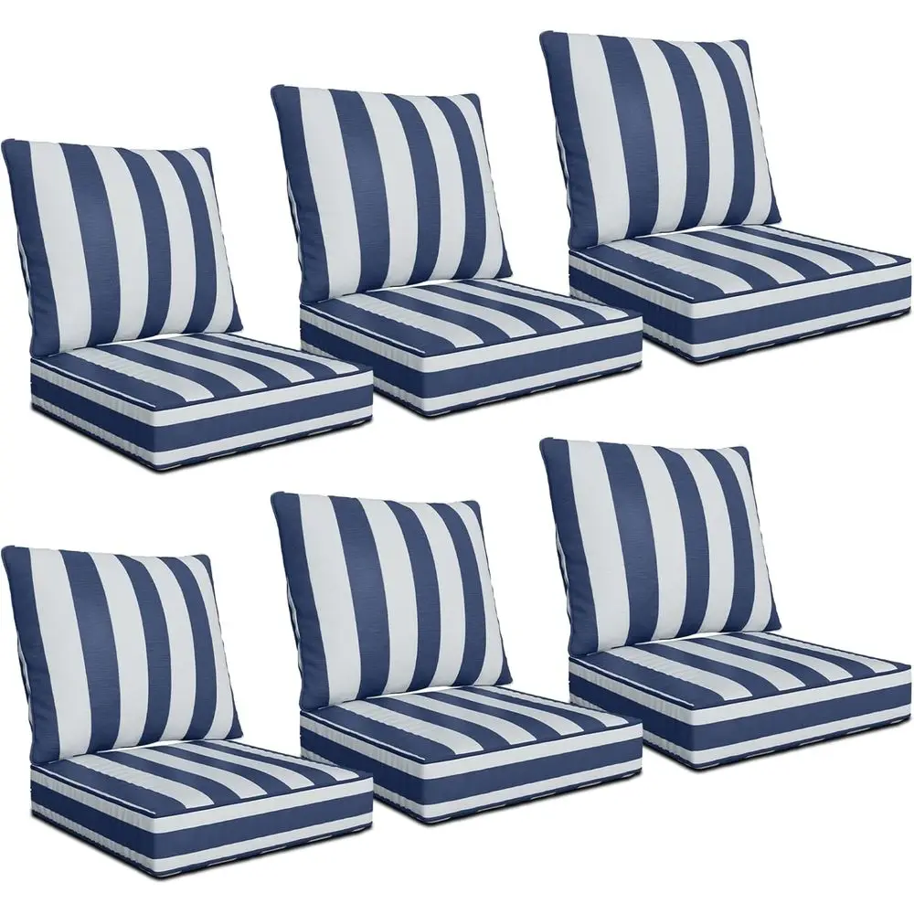 Outdoor Furniture Cushions 24 X 24 - 24 x 24 x 6 Outdoor-Sitzkissenset