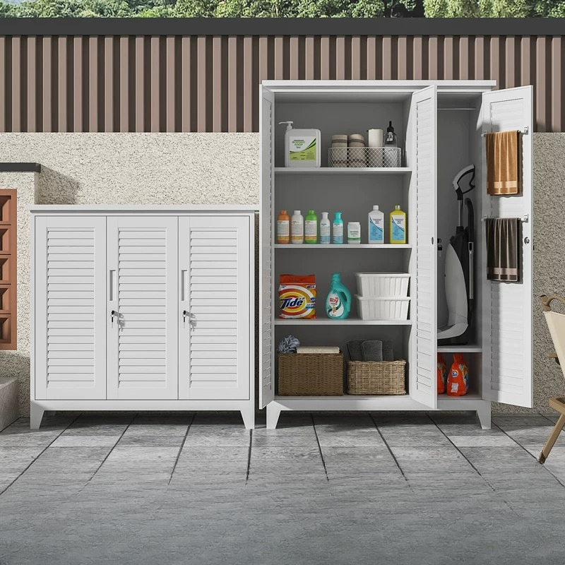 Outdoor Furniture Ofo - Moderner Aufbewahrungsschrank für den Innenhof, nordischer
