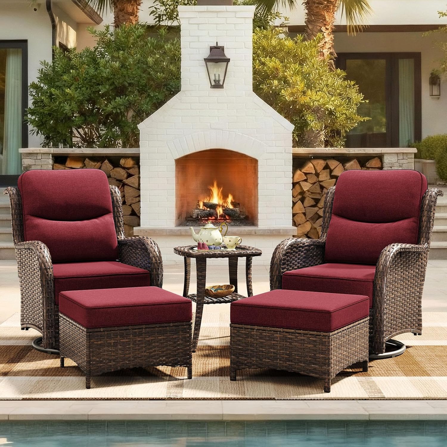 Luxuriöses Gartenmöbel-Set mit – Outdoor Furniture Ofo Bewertung und Preis