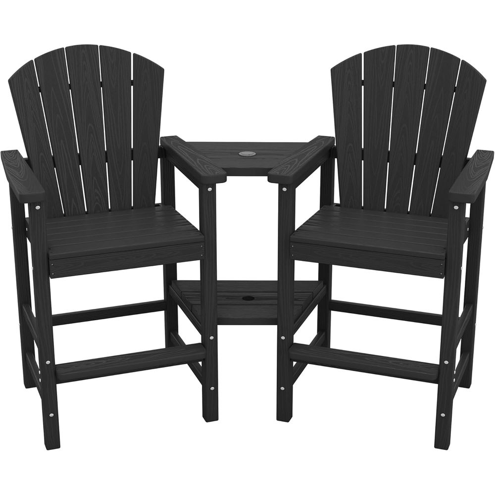 Hohe Adirondack-Stühle im 2er- – Outdoor Furniture Ofo Bewertung und Preis