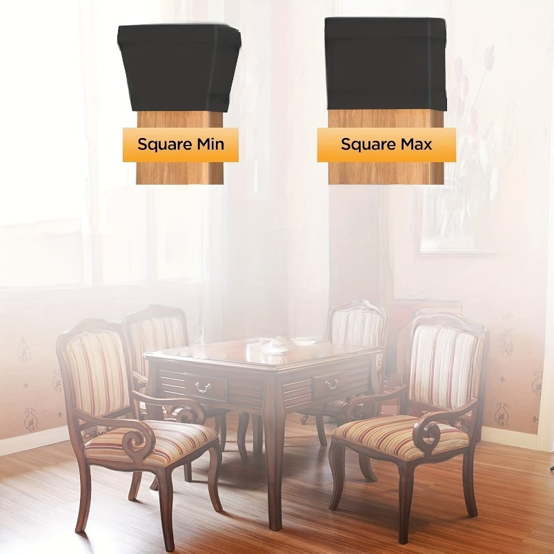 12 Stück große Silikon-Bodensc – Outdoor Furniture Leg Protectors Bewertung und Preis