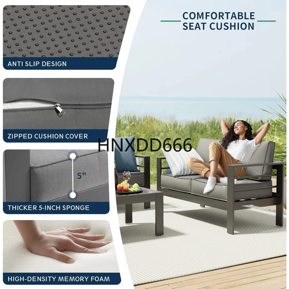Gartenmöbel-Set mit Feuerstell – Outdoor Furniture With Fire Pit Table Bewertung und Preis