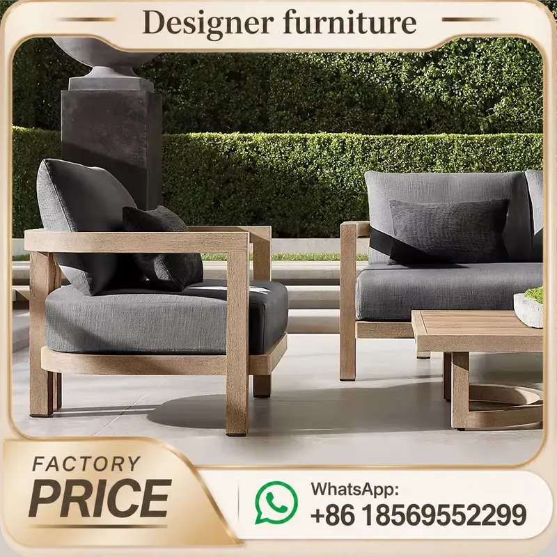 Teakholz-Sofa-Set, wasserdicht – Outdoor Furniture Teak Wood Bewertung und Preis