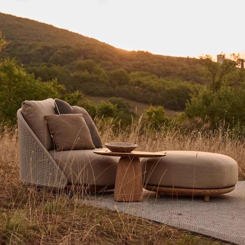 Nordisches Outdoor-Teakholz-So – Outdoor Furniture Teak Wood Bewertung und Preis