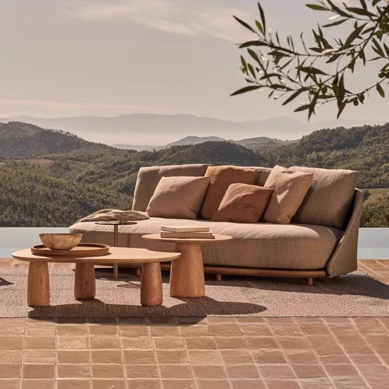 Nordisches Outdoor-Teakholz-So – Outdoor Furniture Teak Wood Bewertung und Preis
