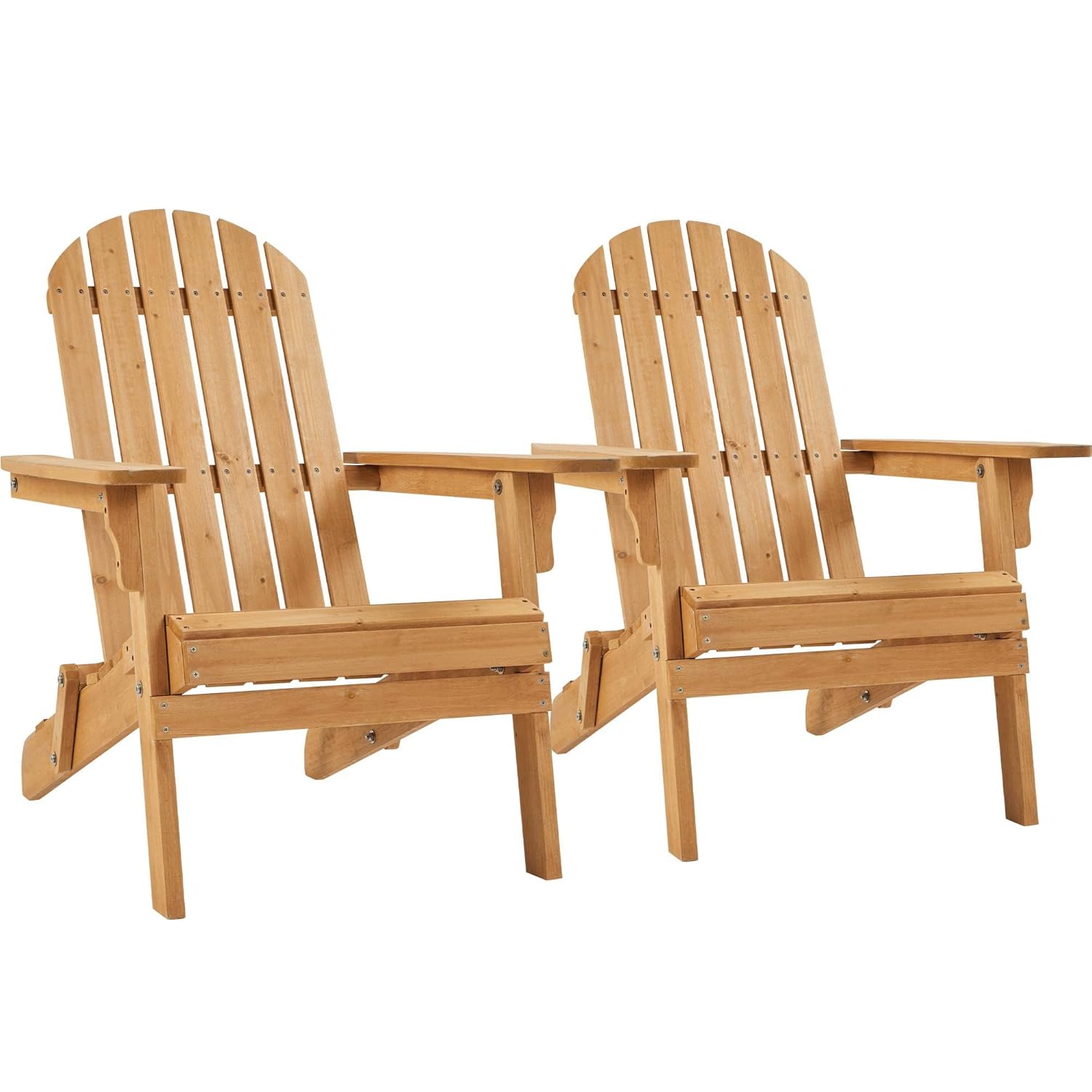 Klappbarer Adirondack-Stuhl, 2 – Adirondack Chair Wood Bewertung und Preis