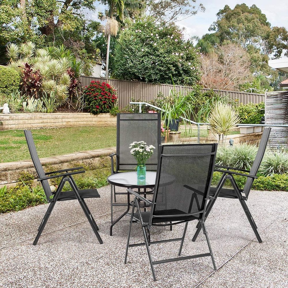 Set mit 4 Terrassen-Esszimmers – Outdoor Furniture Ofo Bewertung und Preis