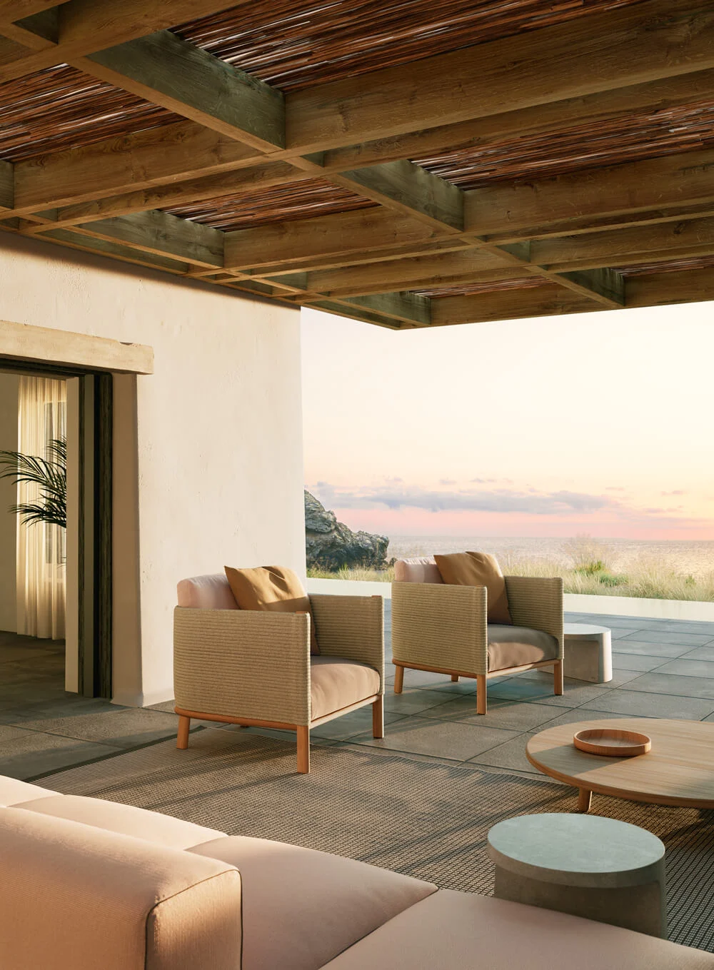 Teakholzrahmen mit Seilgeflech – Outdoor Furniture Teak Wood Bewertung und Preis