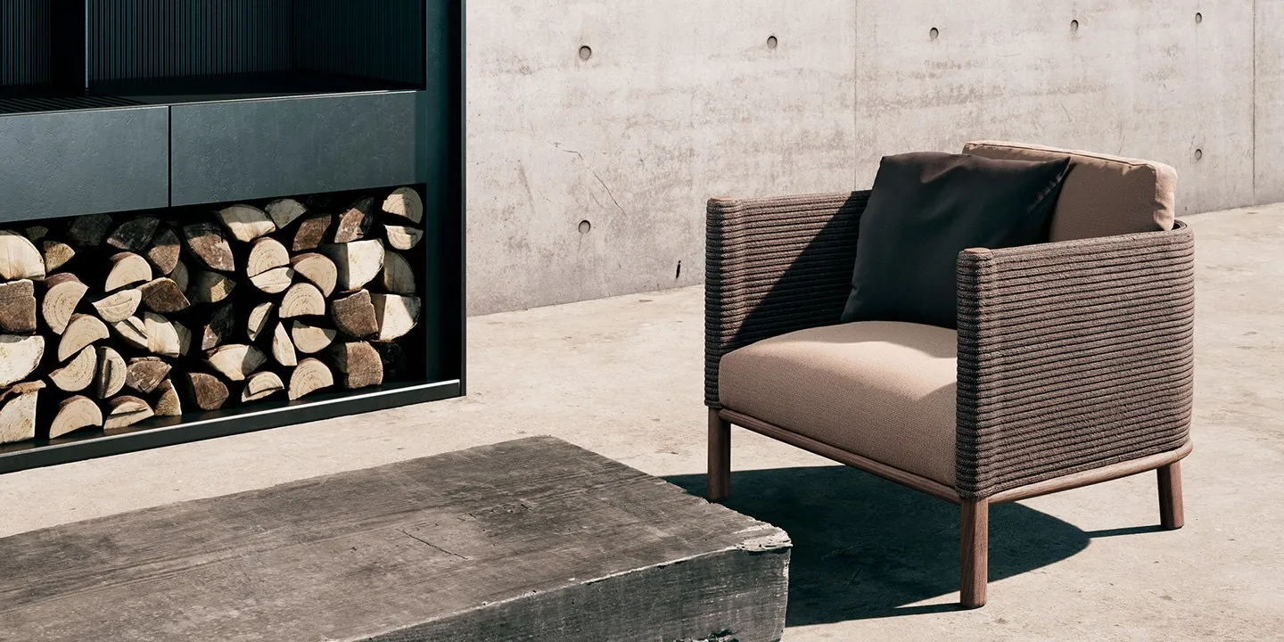 Teakholzrahmen mit Seilgeflech – Outdoor Furniture Teak Wood Bewertung und Preis
