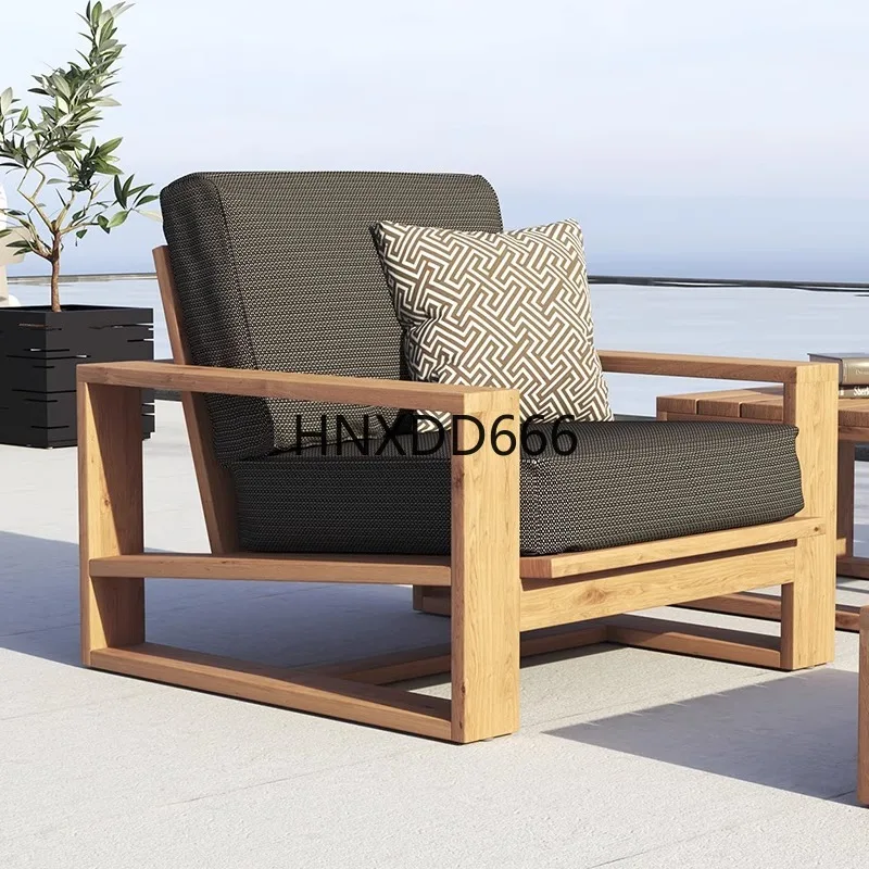 Outdoor-Sofa für Hotels, Einze – Outdoor Furniture Teak Wood Bewertung und Preis