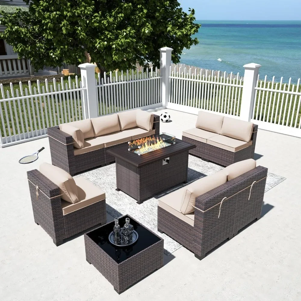 - Terrassenmöbel-Set mit Propa – Outdoor Furniture With Fire Pit Table Bewertung und Preis