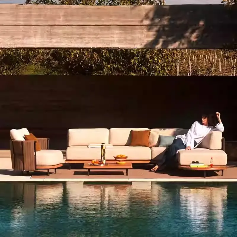 Nordisches Outdoor-Rattansofa  – Outdoor Furniture Designer Bewertung und Preis