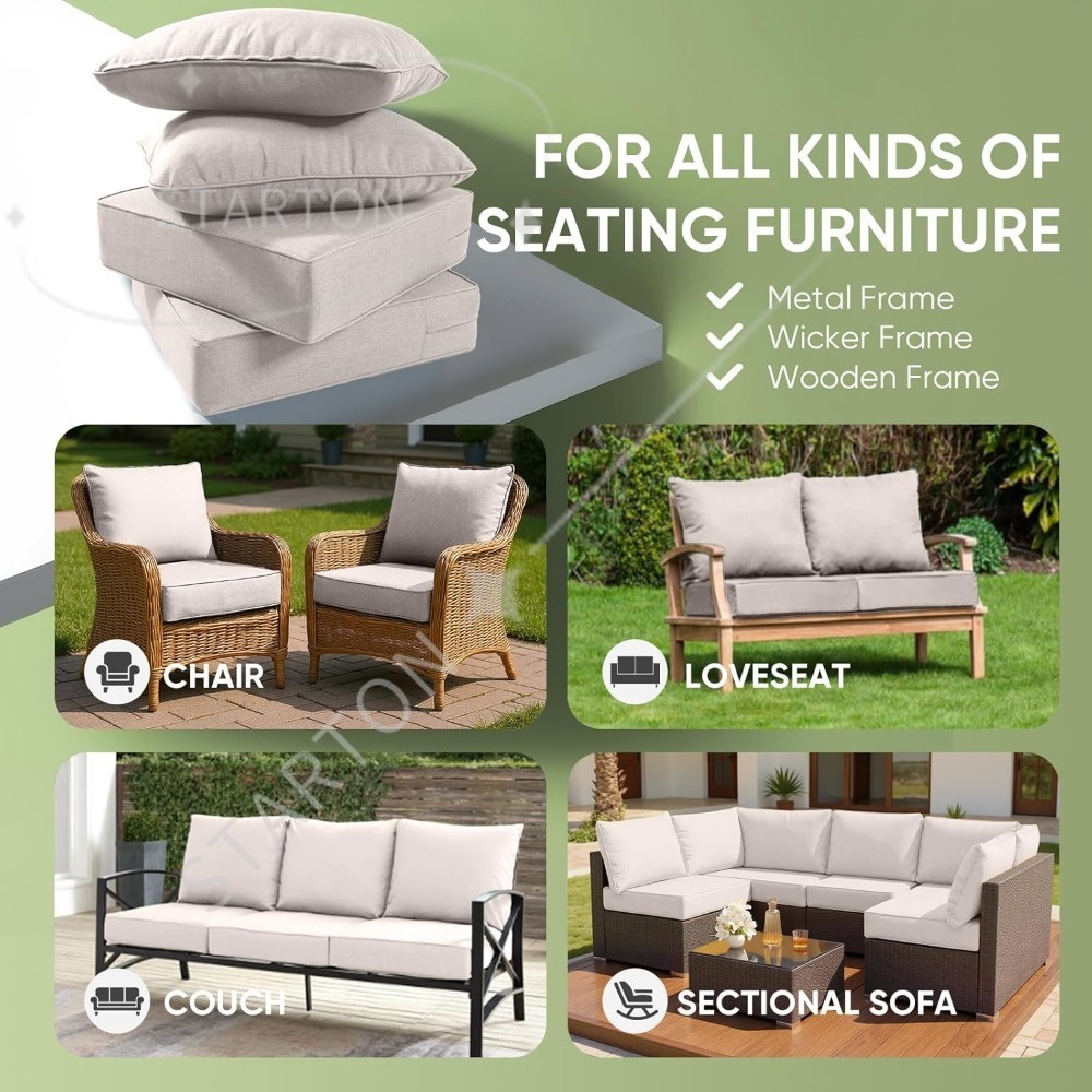 Stuhlkissen für den Außenberei – Outdoor Furniture Cushions 24 X 24 Bewertung und Preis