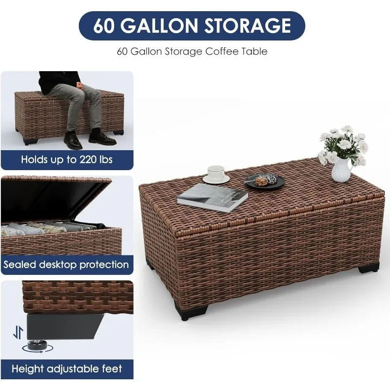 Ein Möbelset mit Feuerstellent – Outdoor Furniture With Fire Pit Table Bewertung und Preis