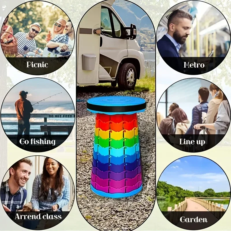 Regenbogenfarbener Teleskop-Ca – Outdoor Furniture Designer Bewertung und Preis