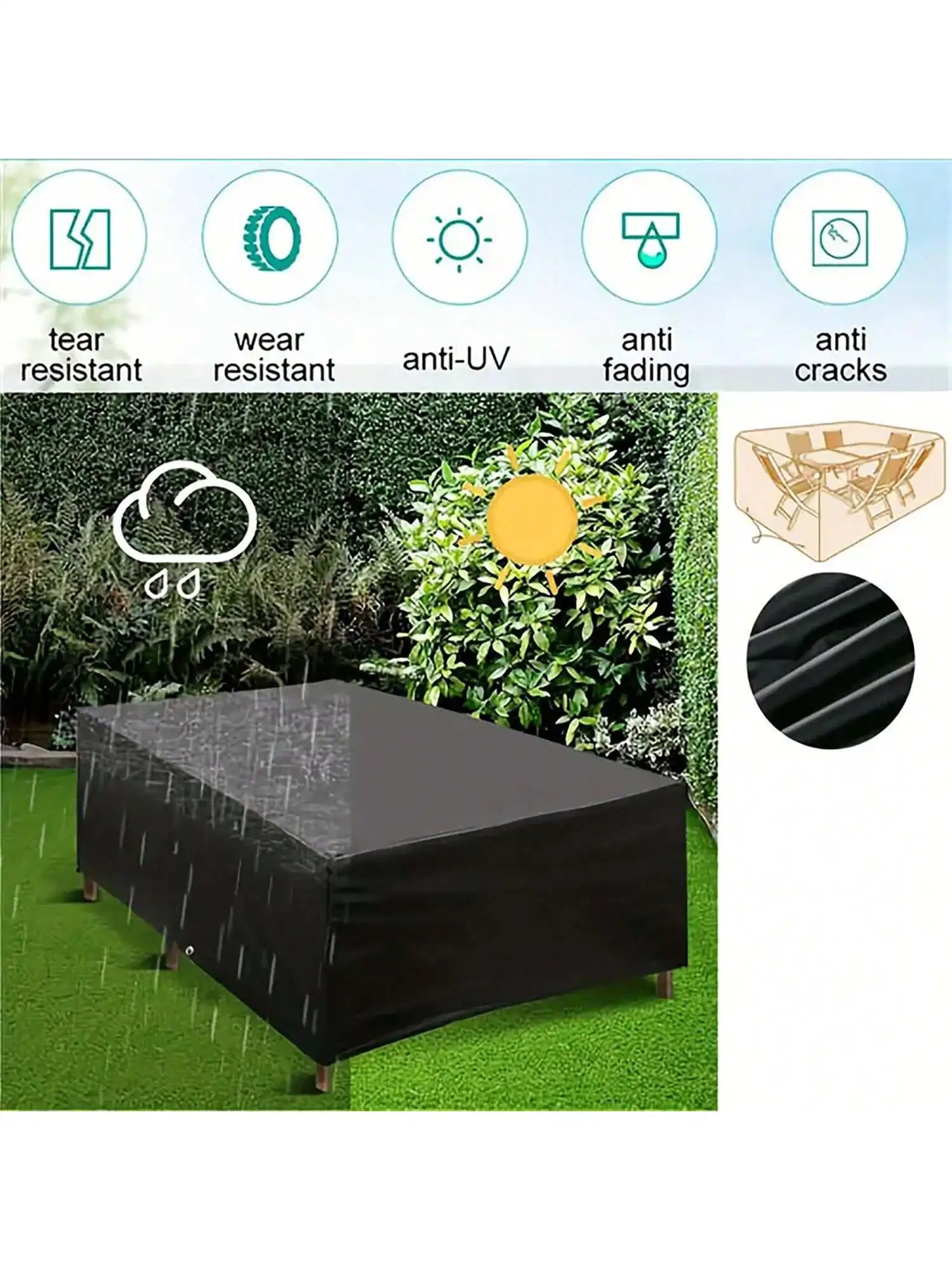 Multi-Size-Außen terrasse Gart – Outdoor Furniture Designer Bewertung und Preis