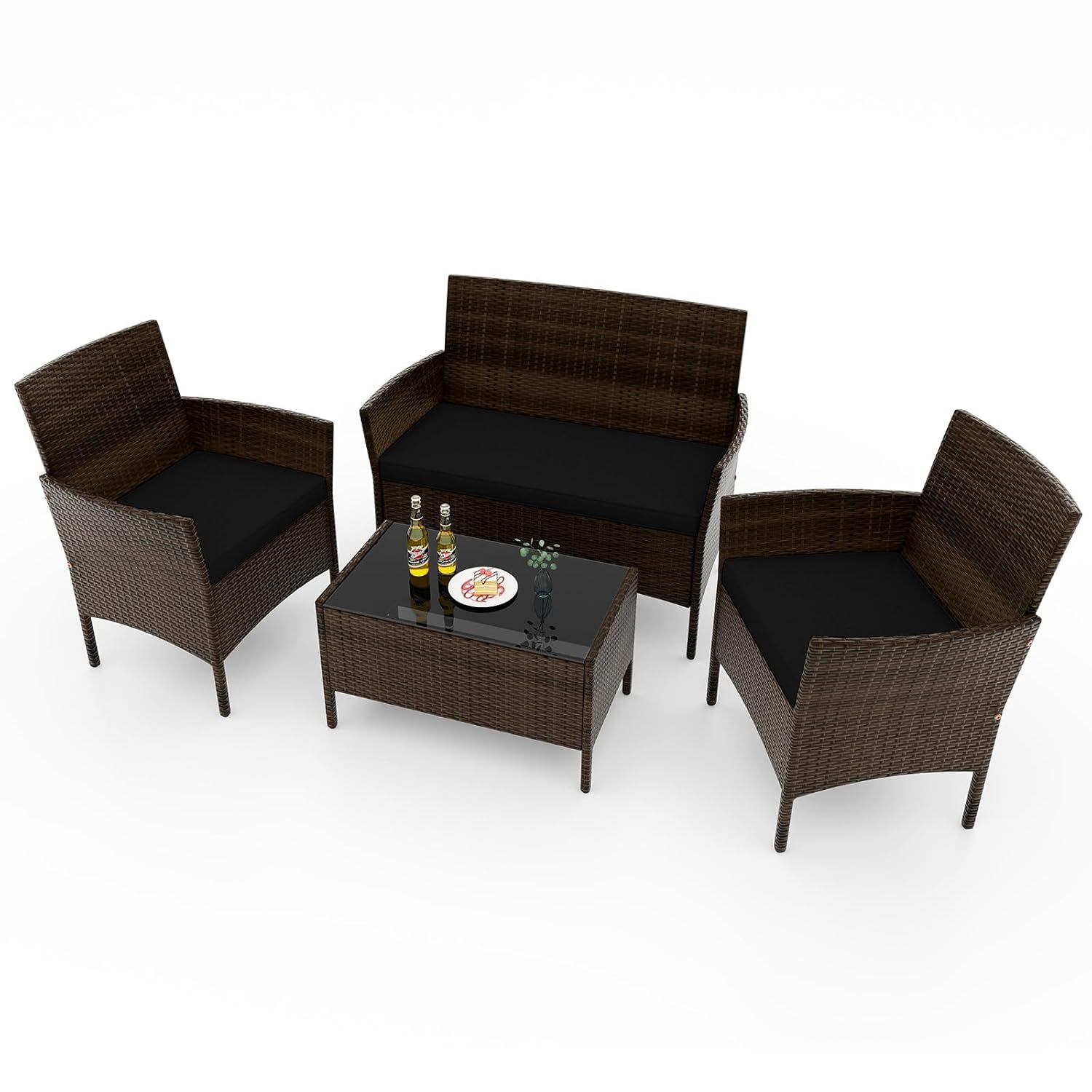 4-teiliges Gartenmöbel-Set – R – Outdoor Furniture Ofo Bewertung und Preis