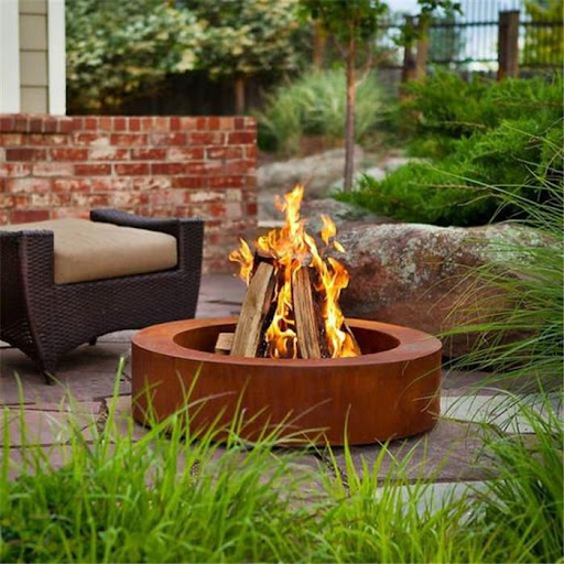 Outdoor-Sofa-Set mit Feuertisc – Outdoor Furniture With Fire Pit Table Bewertung und Preis