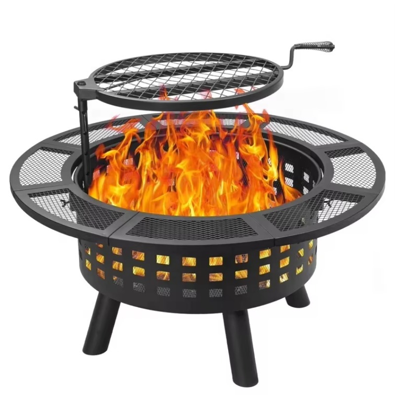 2026 Heißer Verkauf Garten Out – Outdoor Furniture With Fire Pit Table Bewertung und Preis