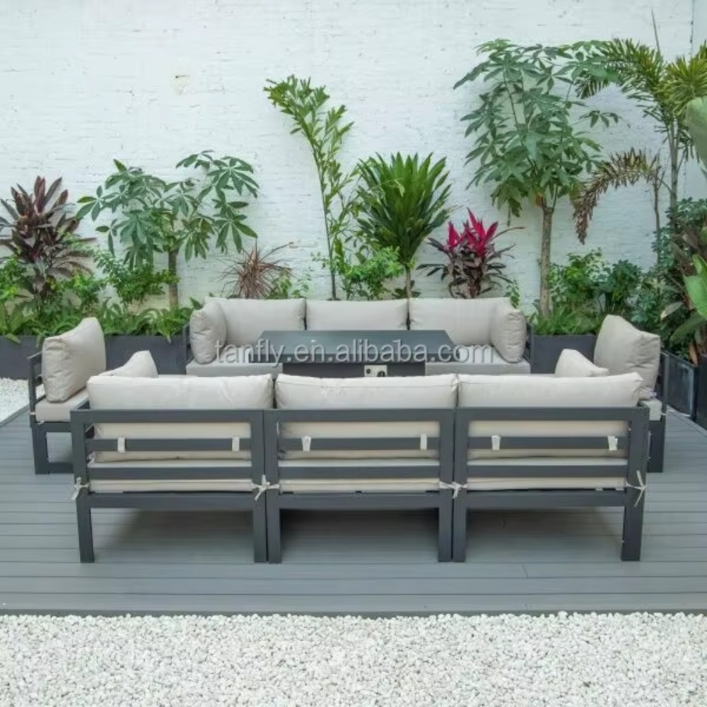 Villa Hotel Outdoor-Möbelset M – Outdoor Furniture With Fire Pit Table Bewertung und Preis