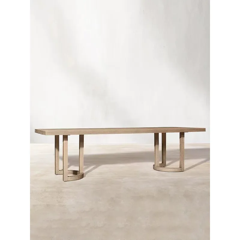 Nordisches Outdoor-Teakholz-Es – Outdoor Furniture Teak Wood Bewertung und Preis