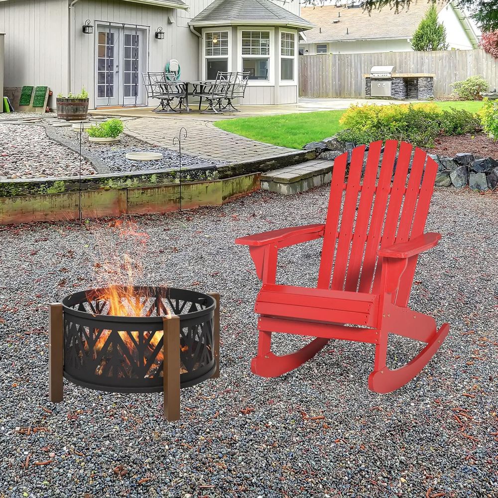 Holz-Adirondack-Schaukelstuhl  – Adirondack Chair Wood Bewertung und Preis