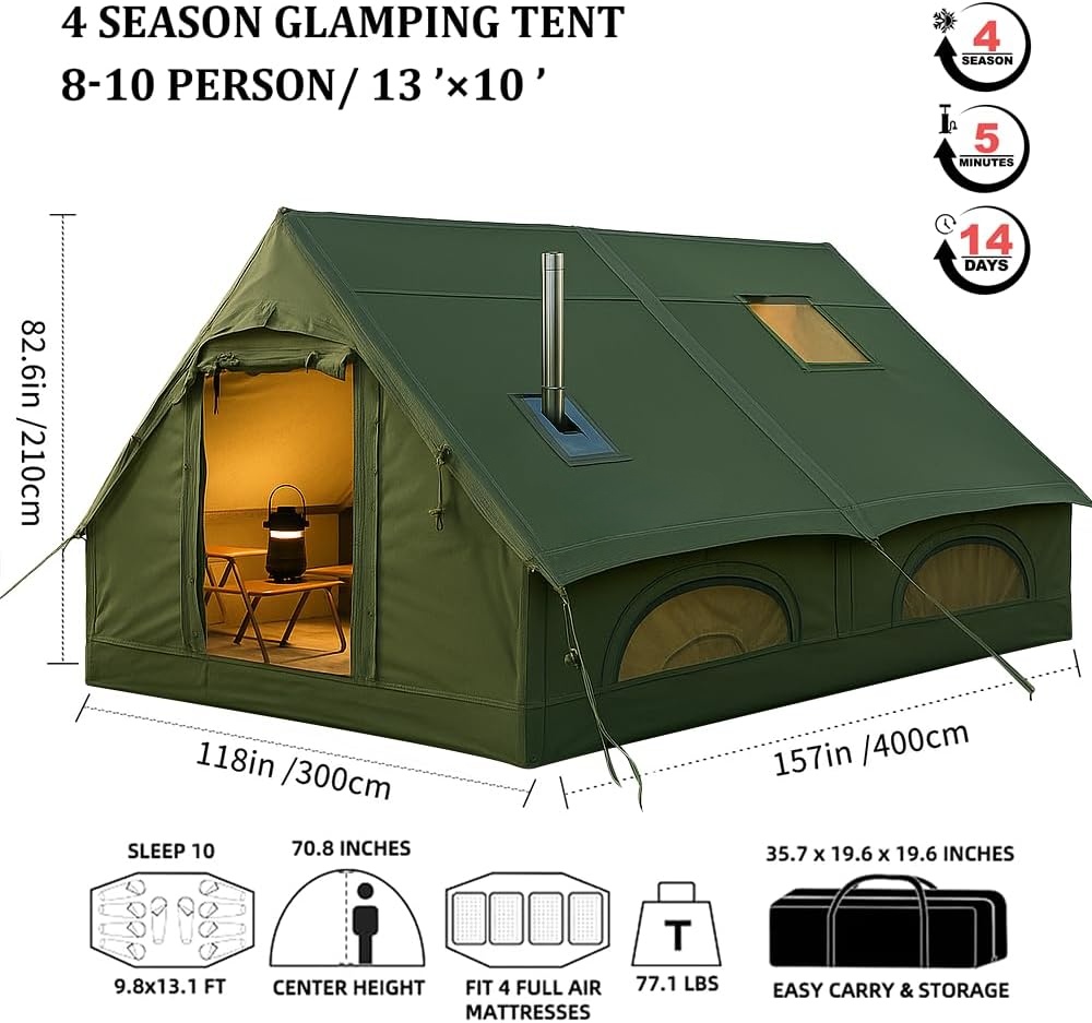 12 ㎡   Aufblasbares Campingzel – Outdoor Furniture Supplier Bewertung und Preis