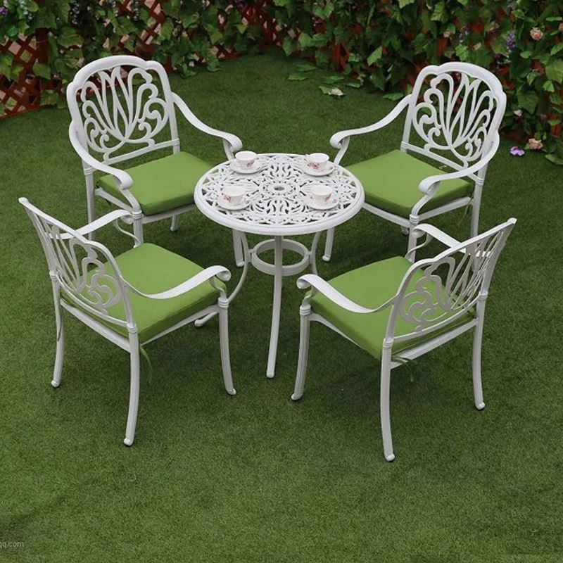 Gartenmöbel-Set aus Aluminiumg – Outdoor Furniture With Fire Pit Table Bewertung und Preis
