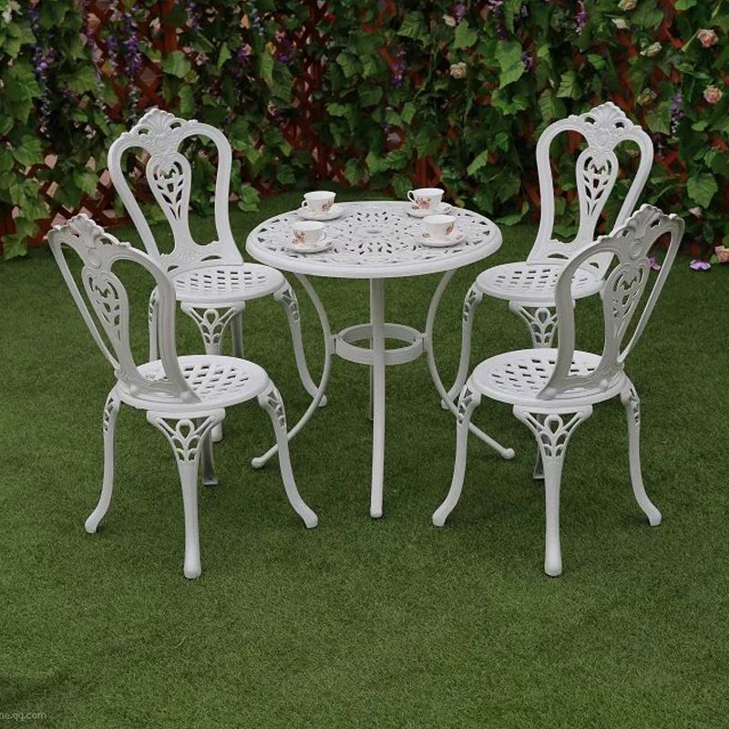 Gartenmöbel-Set aus Aluminiumg – Outdoor Furniture With Fire Pit Table Bewertung und Preis