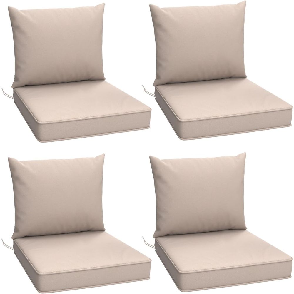 Outdoor-Stuhlkissen-Set mit 4  – Outdoor Furniture Cushions 24 X 24 Bewertung und Preis
