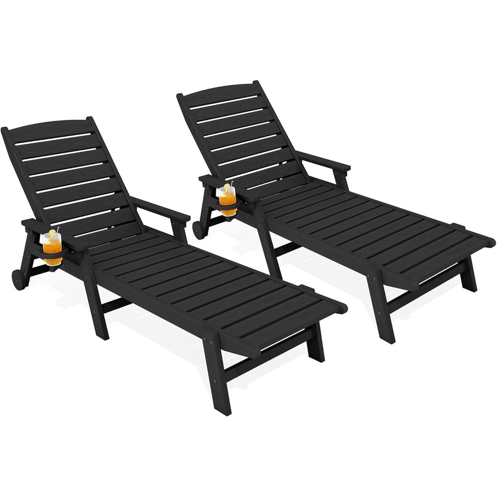 HDPE-Loungesessel-Set für den  – Outdoor Furniture Ofo Bewertung und Preis