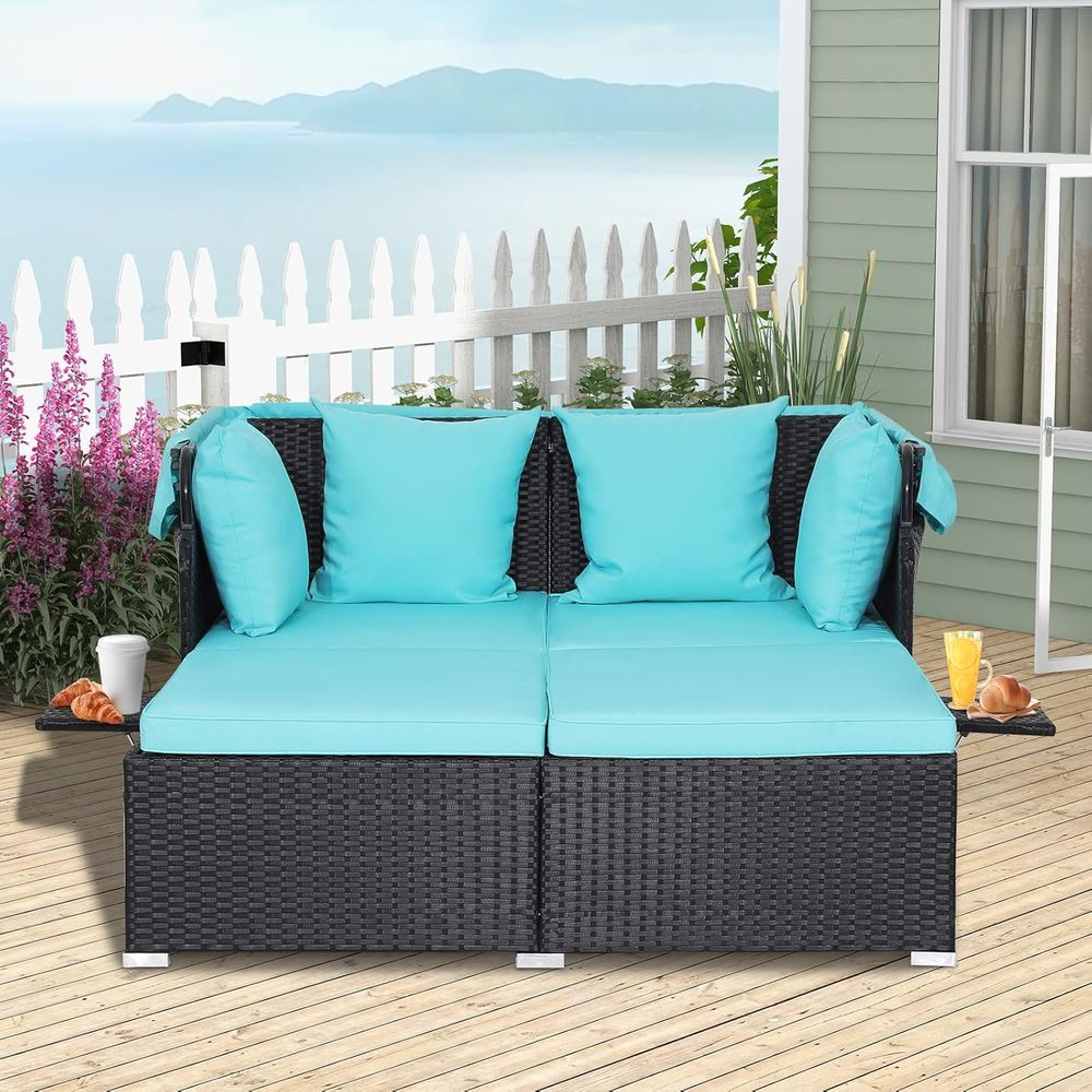 Outdoor-Tagesbett, 2-Personen- – Outdoor Furniture Ofo Bewertung und Preis