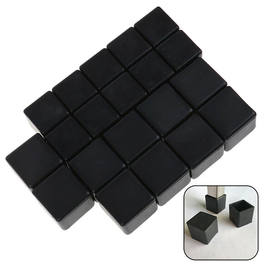 8Pcs Quadrat/Rechteck Silikon  – Outdoor Furniture Leg Protectors Bewertung und Preis